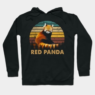 Furry Friends Trendy Tee Featuring the Playfulness of Red Pandas Hoodie